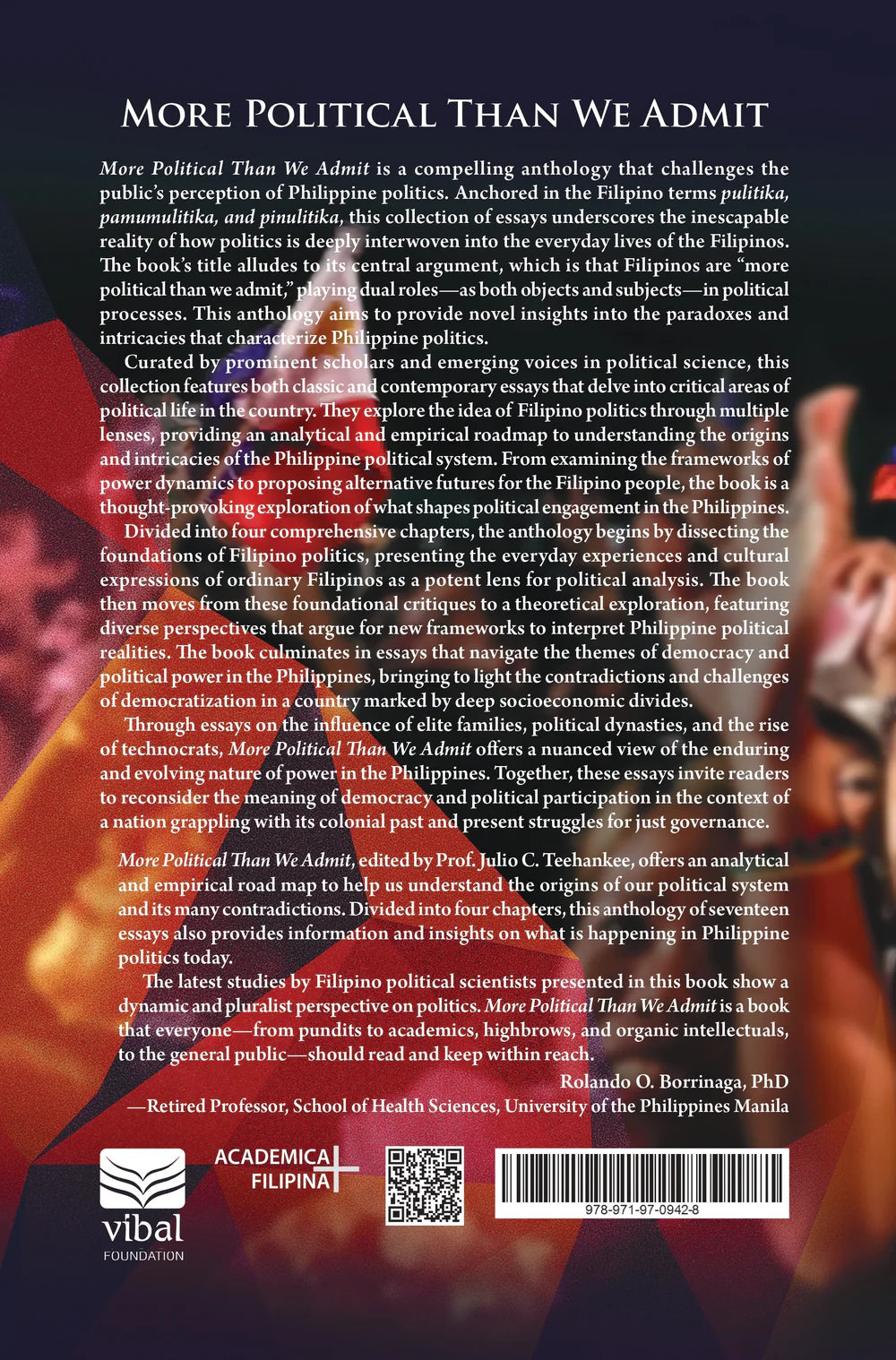 More Political Than We Admit (PRE-ORDER)